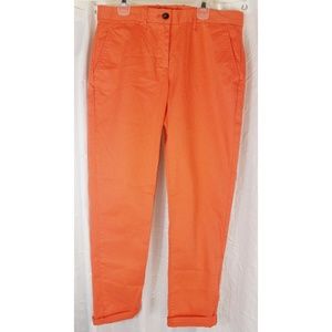 Gap Khaki Broken In Straight Leg Pants Size 2